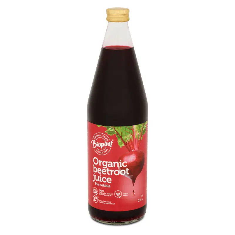 Suc bio de sfecla rosie 750ml Biopont