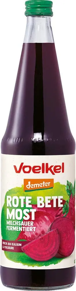 Suc bio de sfecla rosie lacto-fermentat, 700ml Voelkel