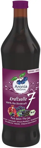 Suc bio din 7 superfructe, 700ml Aronia Original