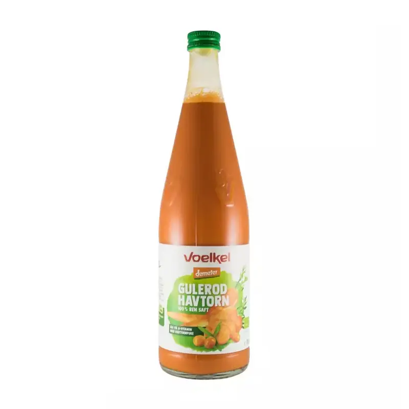 Suc bio si demeter de morcovi si catina 700ml Voelkel