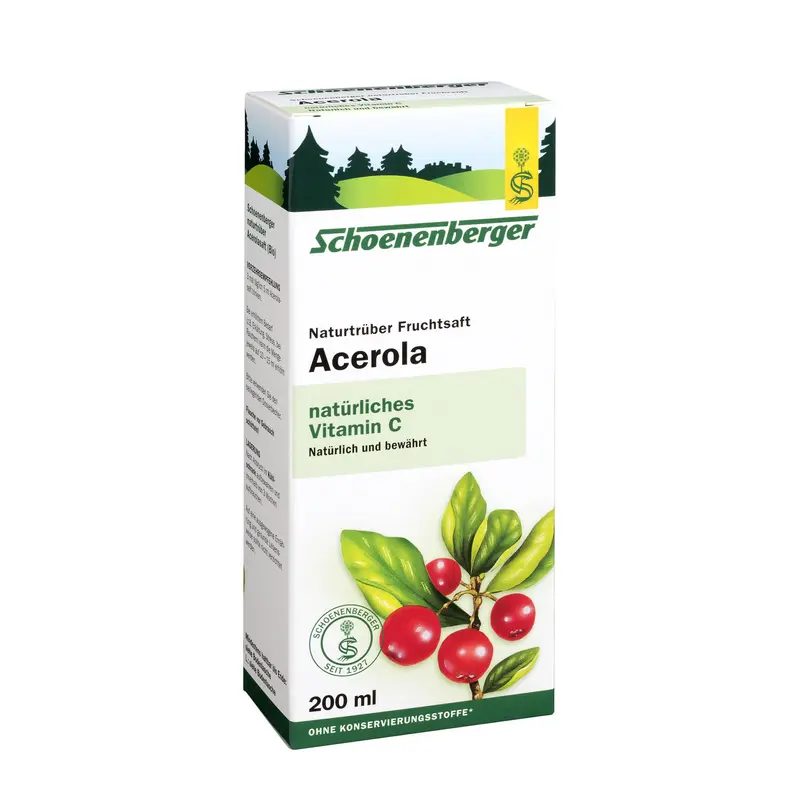 Suc de Acerola Bio Schoenenberger 200 ml