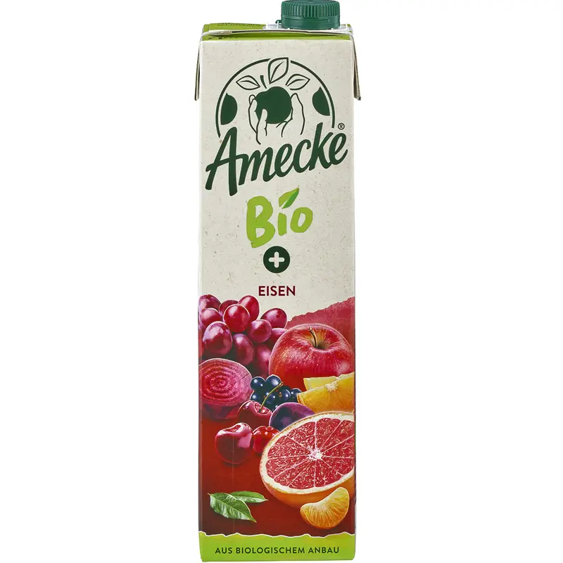 Suc de Fructe Bio cu Fier Amecke 1 l