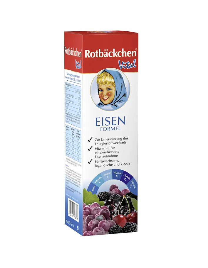 Suc Natural cu Fier Vital Formula Rotbackchen 450 ml