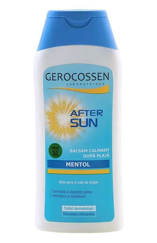Sun after sun balsam calmant cu mentol 200 ml – Gerocossen