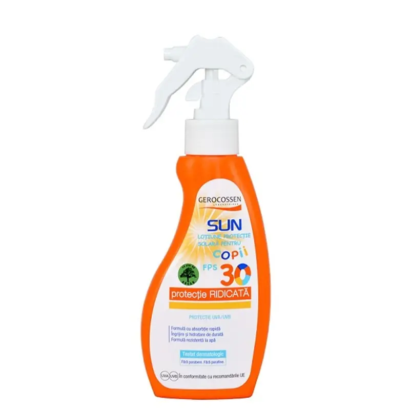 Sun loțiune copii SPF 30 spray 200 ml – Gerocossen