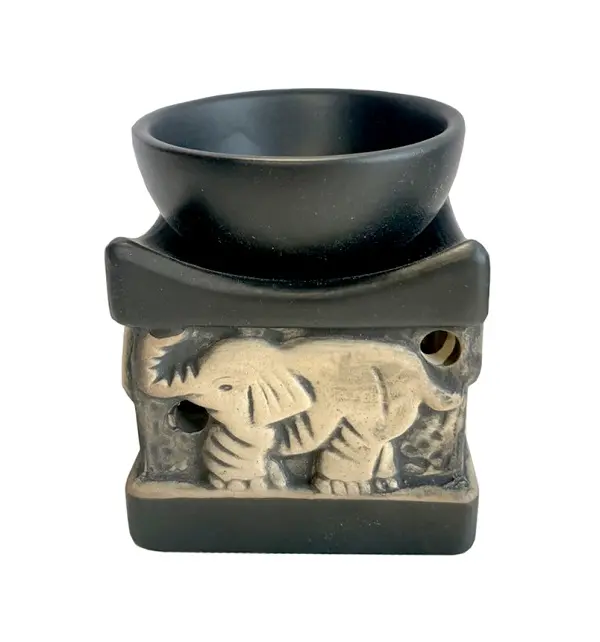 Suport ceramic ulei aromat mare elefant – Light Candel Art