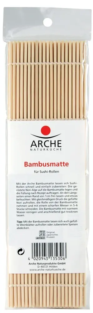 Suport din bambus pentru sushi, 1buc Arche