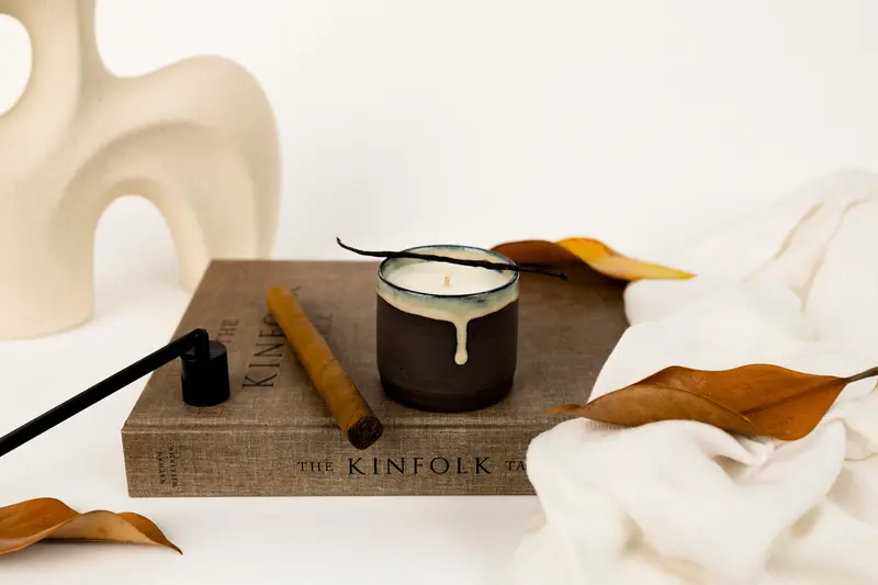 TABACCO & VANILLA - Lumânare naturală parfumată handmade