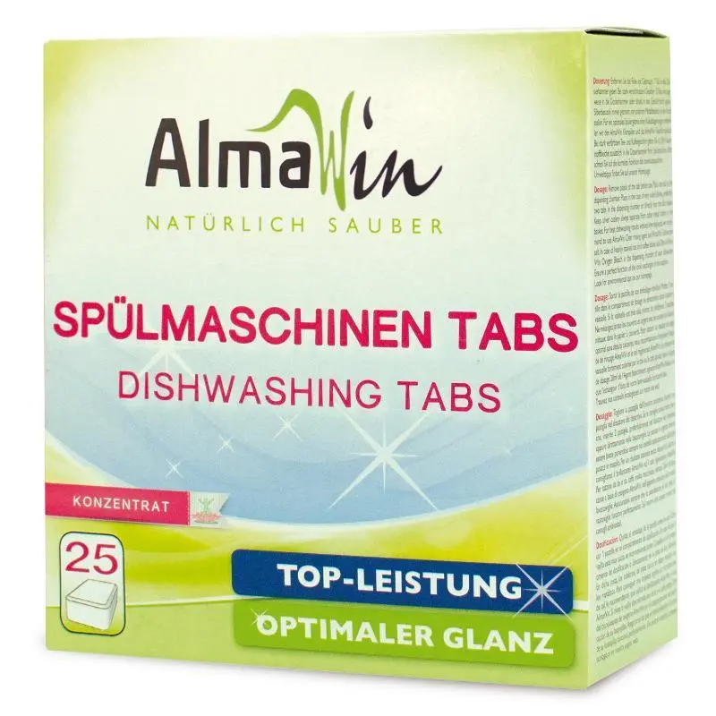 Tablete Eco pentru Masina de Spalat Vase 25 buc AlmaWin 500 g