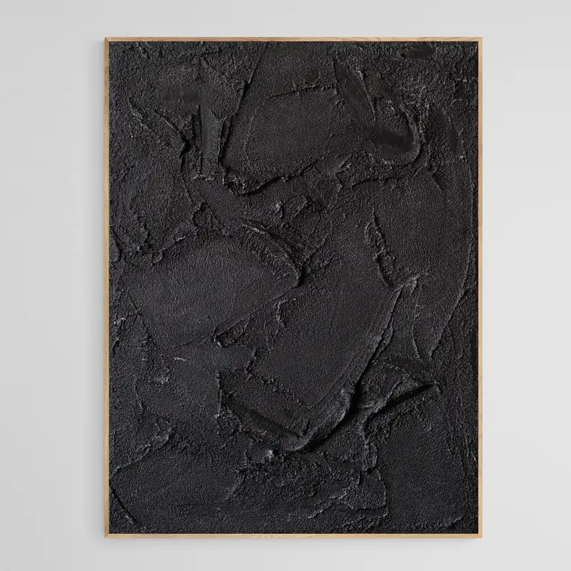 Tablou abstract cu textura acrilica BALLERINA No2