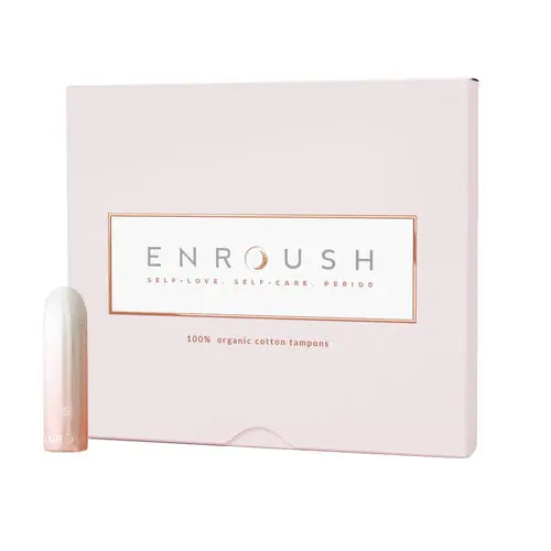 Tampoane 100% Organice SUPER, 16 bucăți | Enroush