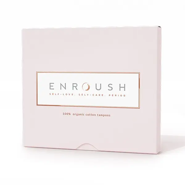 Tampoane bumbac organic certificat GOTS normal 16 buc – Enroush