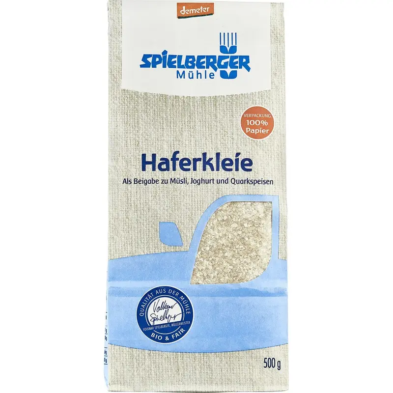 Tarate de ovaz bio Demeter, 500g