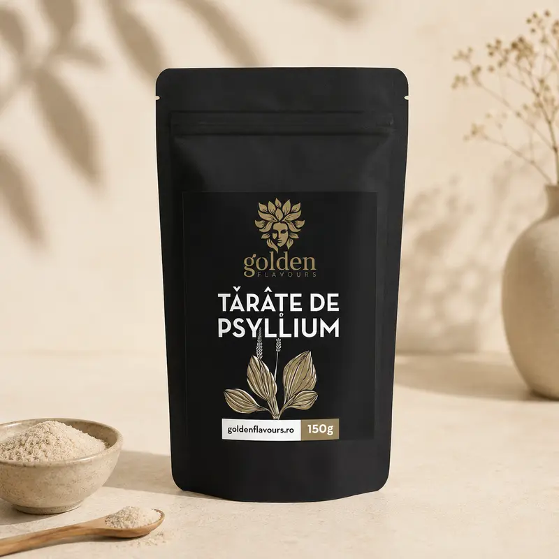 Tărâțe de Psyllium, 150g | Golden Flavours