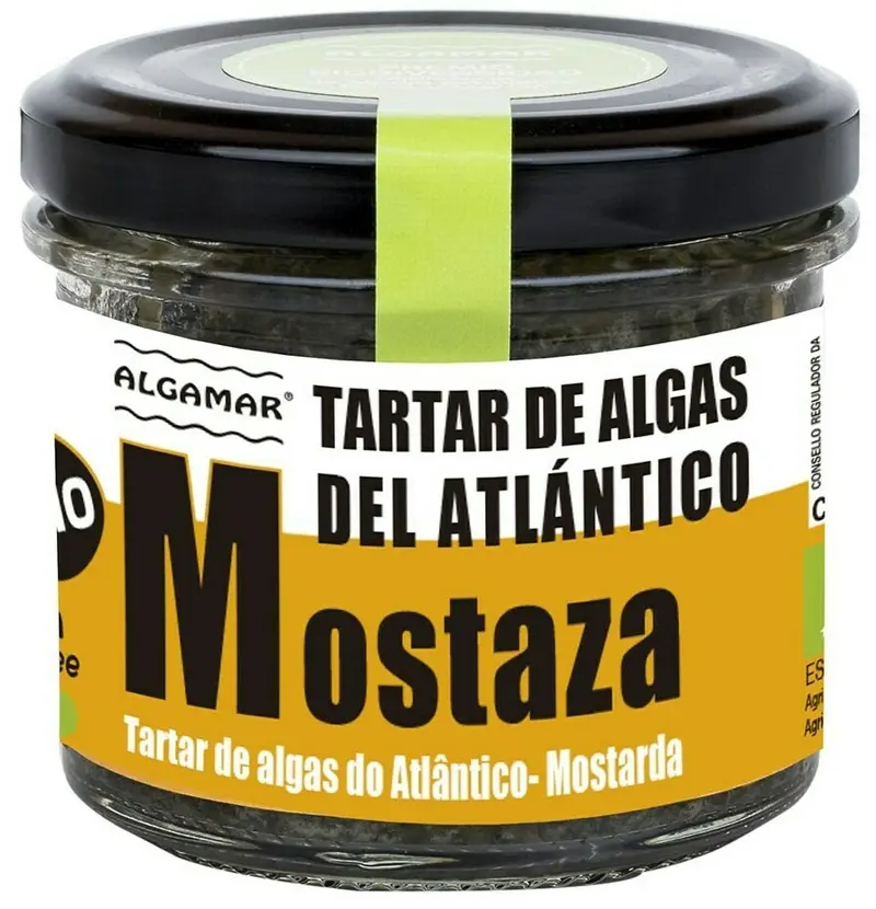 TARTAR DE ALGE MARINE CU MUSTAR BIO 100G PRET REDUS