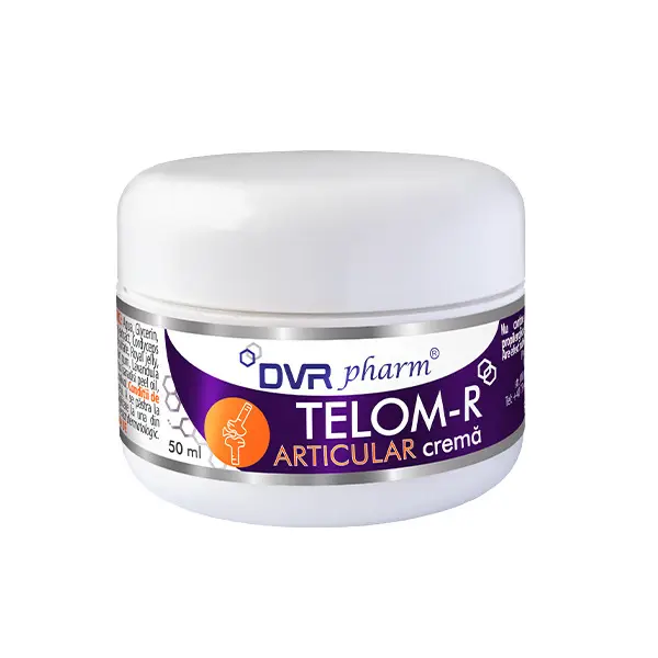 Telom-R Articular cremă 50 ml – DVR Pharm - Efect de încălzire