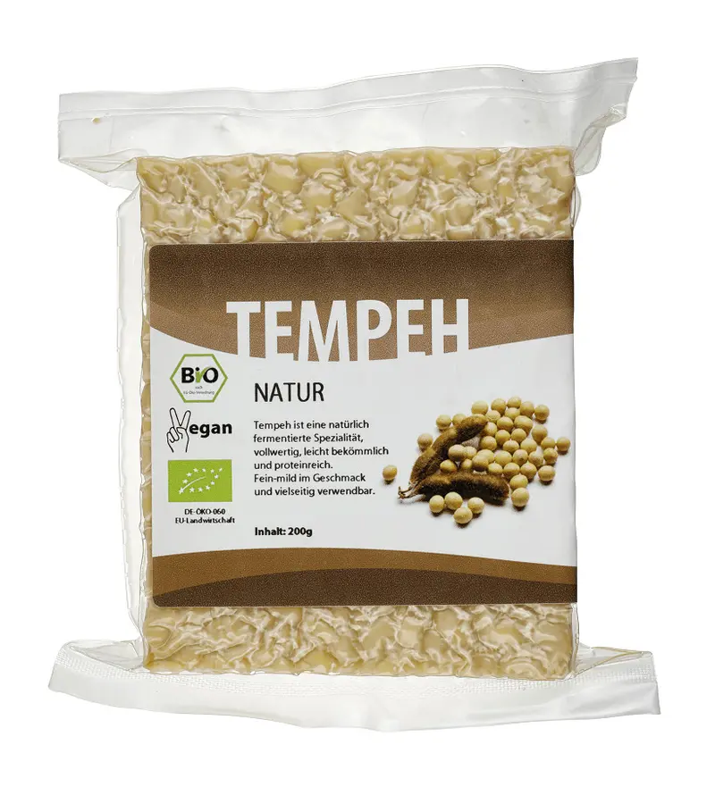 Tempeh Bio Natur Vegan Tempehmanufaktur 200 g