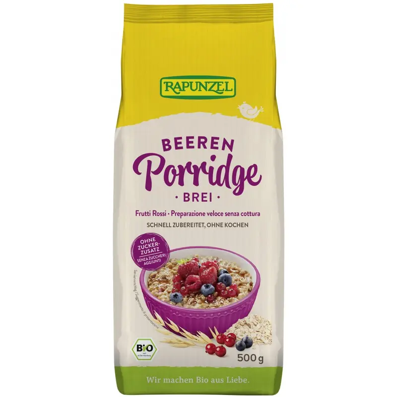 Terci bio cu fructe de padure, 500g
