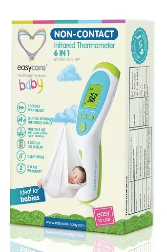 Termometru infraroșu non-contact ABS 6 funcții – Easy Care