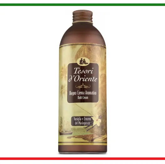 Tesori d'oriente crema pentru baie Vanilie si ghimbir 500ml