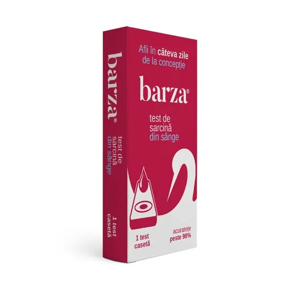 Test de sarcină din sânge 1 test – Barza - Kit complet