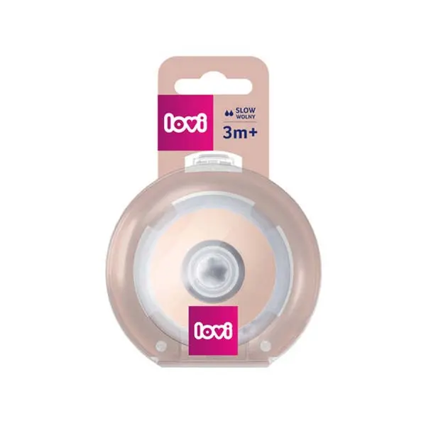 Tetina Dinamica Mammafeel Flux Lent 1 Buc - 18/732, LOVI