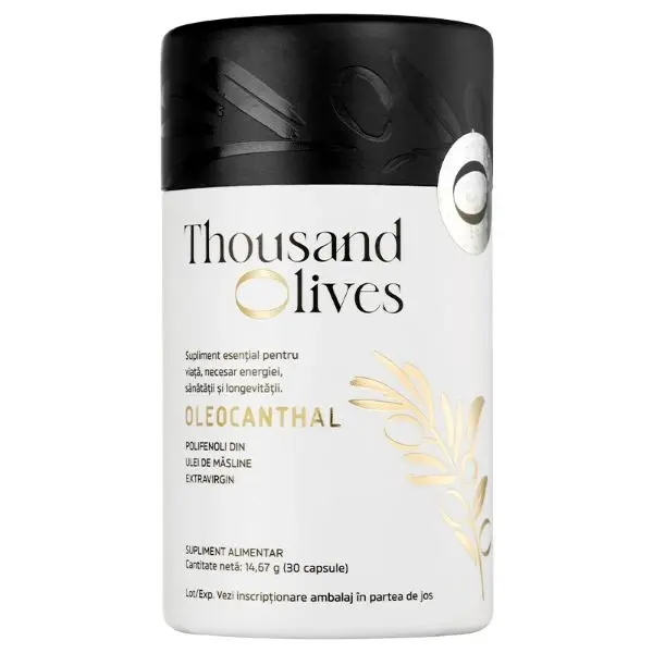 Thousand Olives Oleocanthal 30 capsule – Imedica