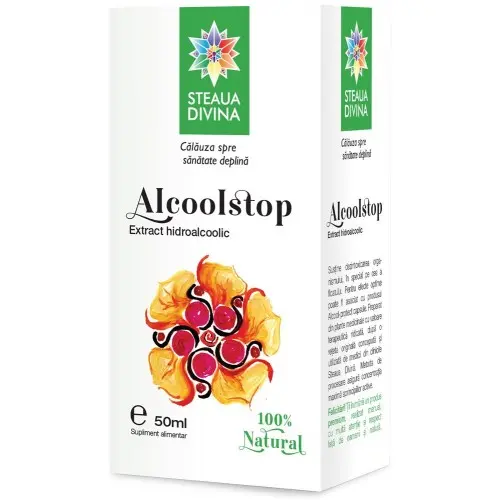 Tinctură Alcoolstop 50 ml – Santo Raphael