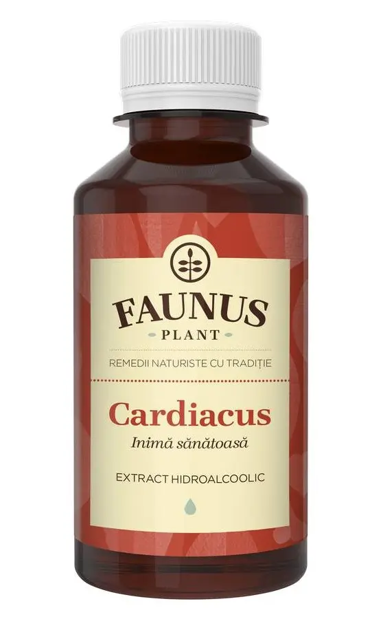 Tinctură de Cardiacus 200 ml – Faunus Plant - Relaxare zilnică