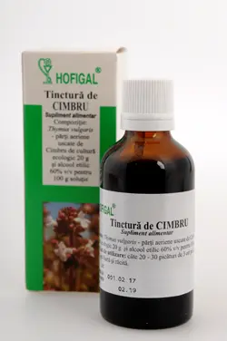 Tinctură de cimbru 50 ml – Hofigal - Plantă aromatică