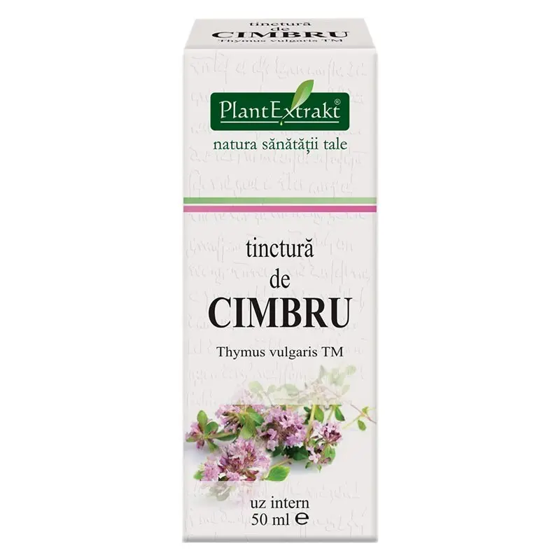 Tinctură de cimbru 50 ml – Plantextrakt - Confort digestiv