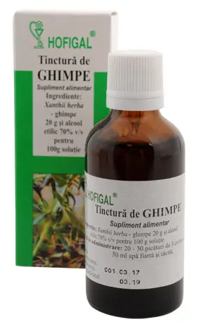 Tinctură de ghimpe 50 ml – Hofigal - Confort urinar