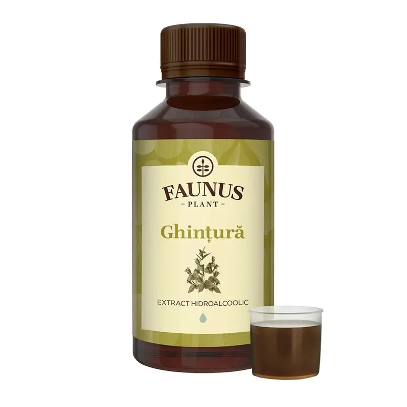 Tinctură de Ghințură 200 ml – Faunus Plant