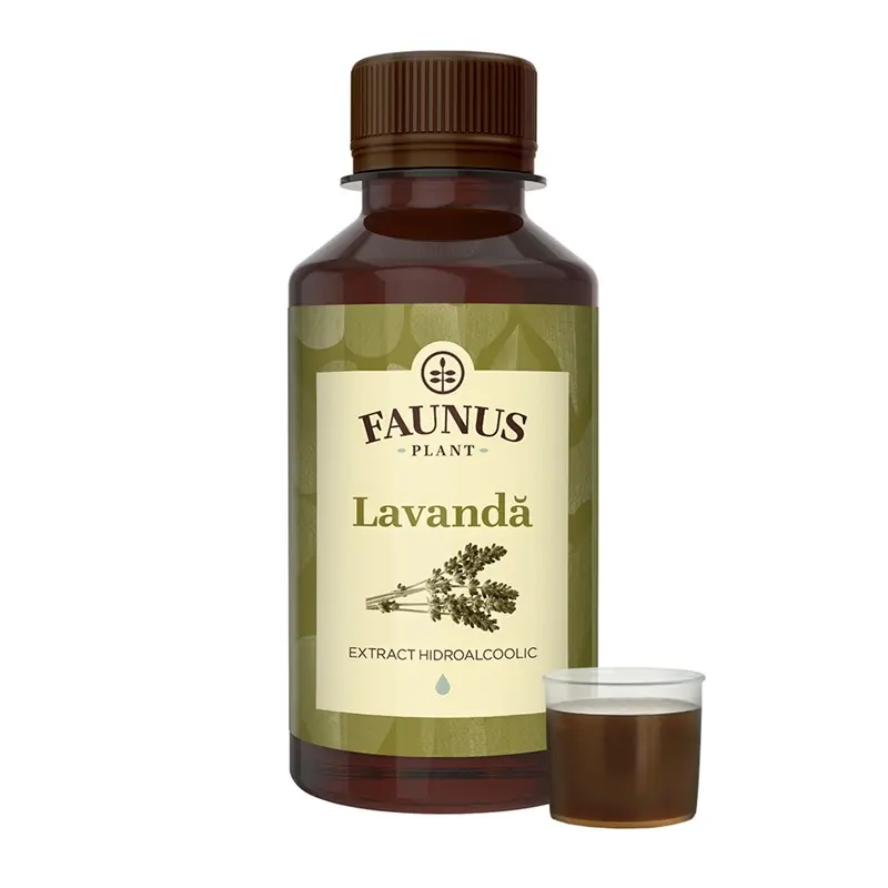 Tinctură de Lavandă 200 ml – Faunus Plant