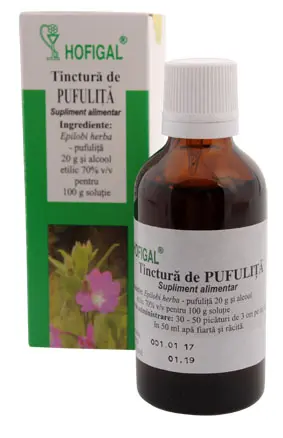 Tinctură de pufuliță 50 ml – Hofigal