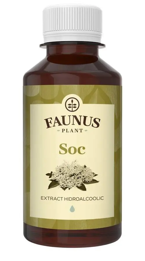 Tinctură de Soc 200 ml – Faunus Plant - Folosire tradițională