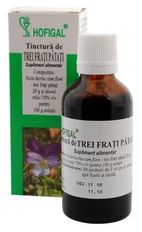 Tinctură de trei-frați-pătați 50 ml – Hofigal