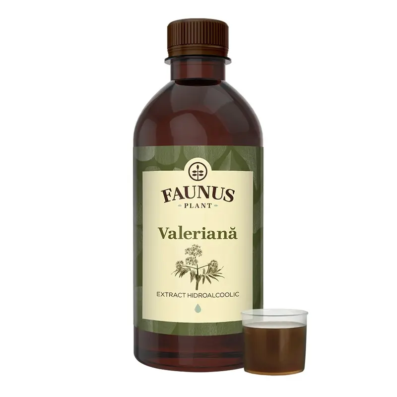 Tinctură de Valeriană 500 ml – Faunus Plant