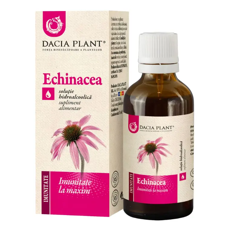 Tinctura echinacea 50ml Dacia Plant