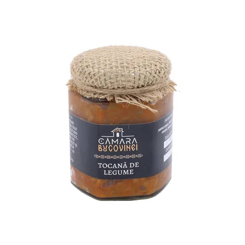 Tocană de legume 200 g – preparat tradițional din legume de grădină