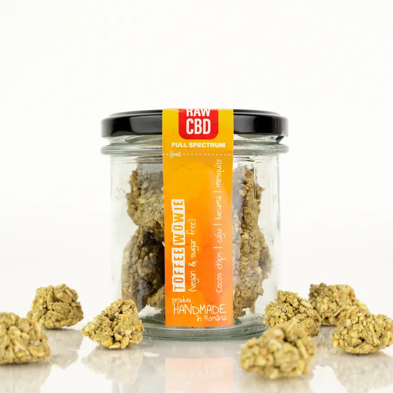 Toffee Wowie – 30 mg Raw CBD Powered