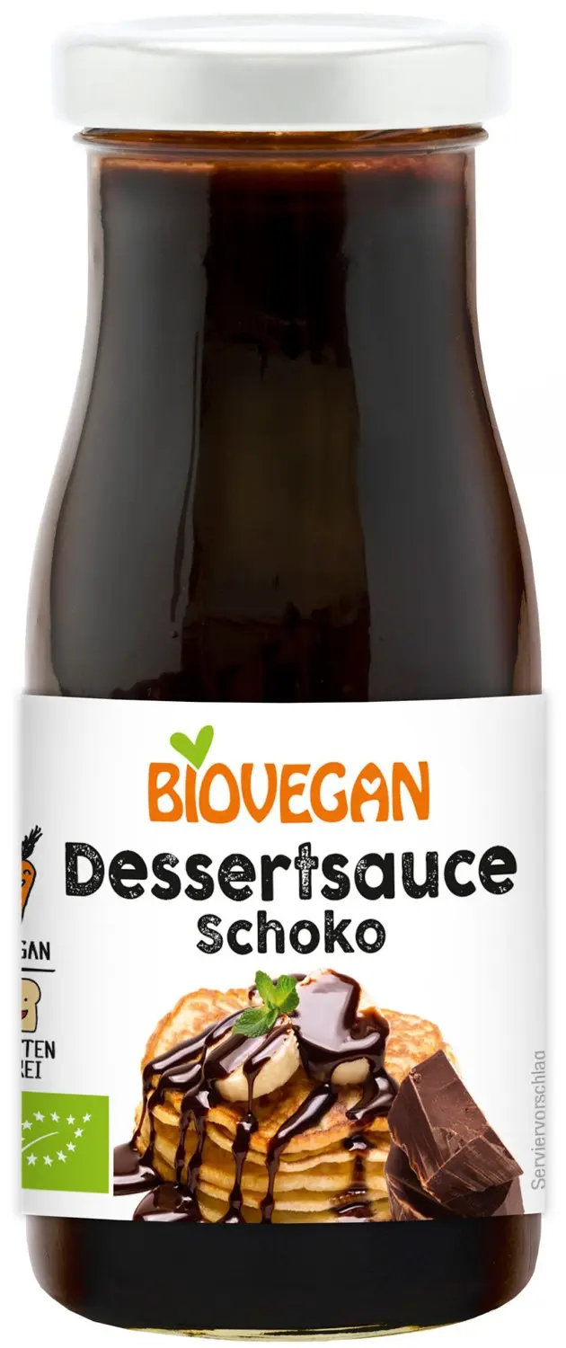 Toping bio de ciocolata, 150ml Biovegan
