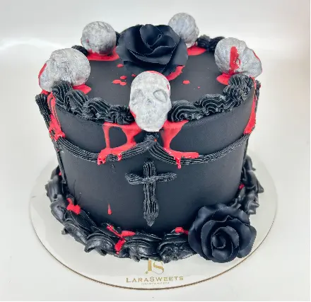 Tort Black Halloween