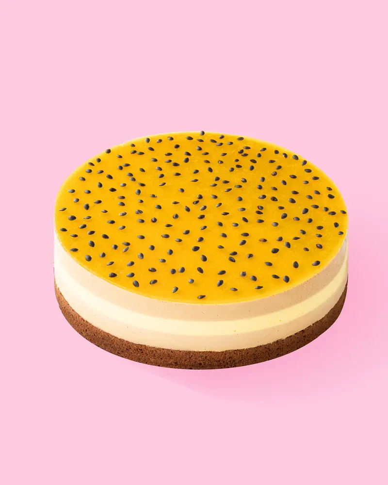 Tort Caramelia et Fruit de la Passion