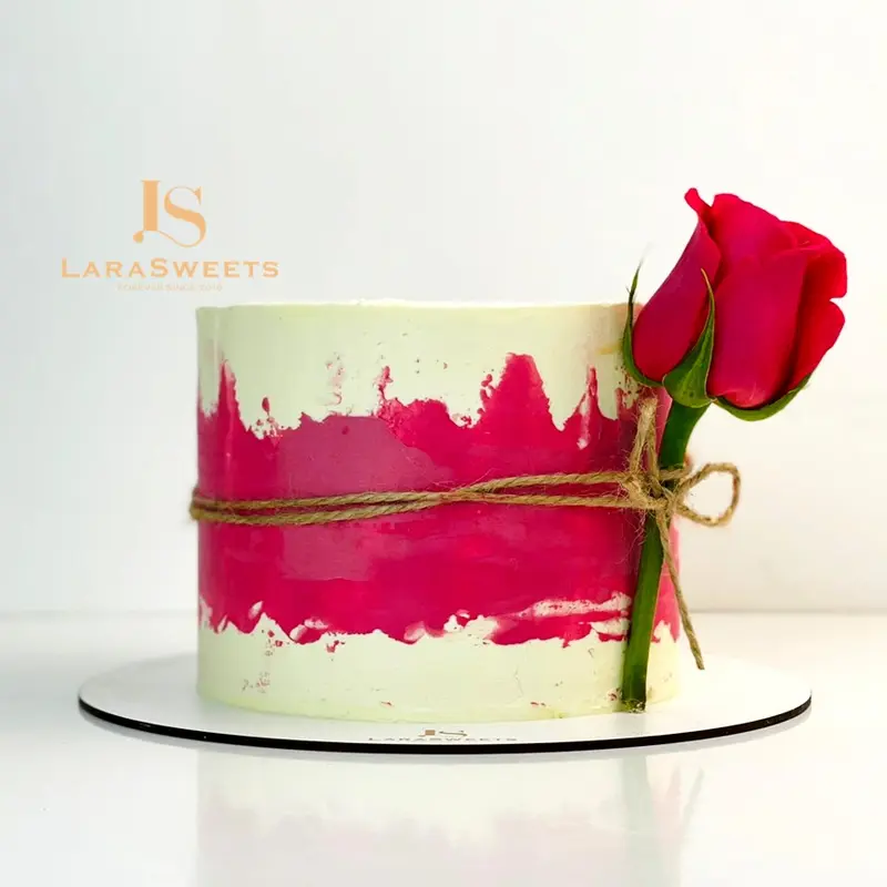 Tort Red Rose
