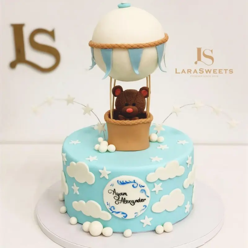 Tort Ursulet in Balon