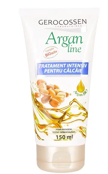 Tratament călcâie argan, uree și pantenol 150 ml – Gerocossen