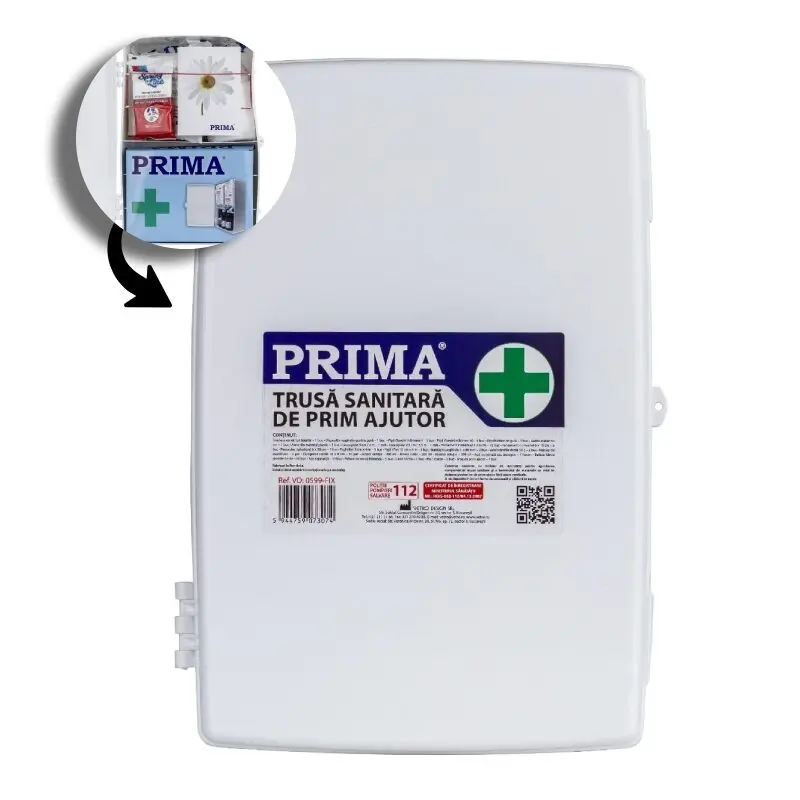 Trusă sanitară nedetașabilă, fără mâner 1 trusă – Vetro Design