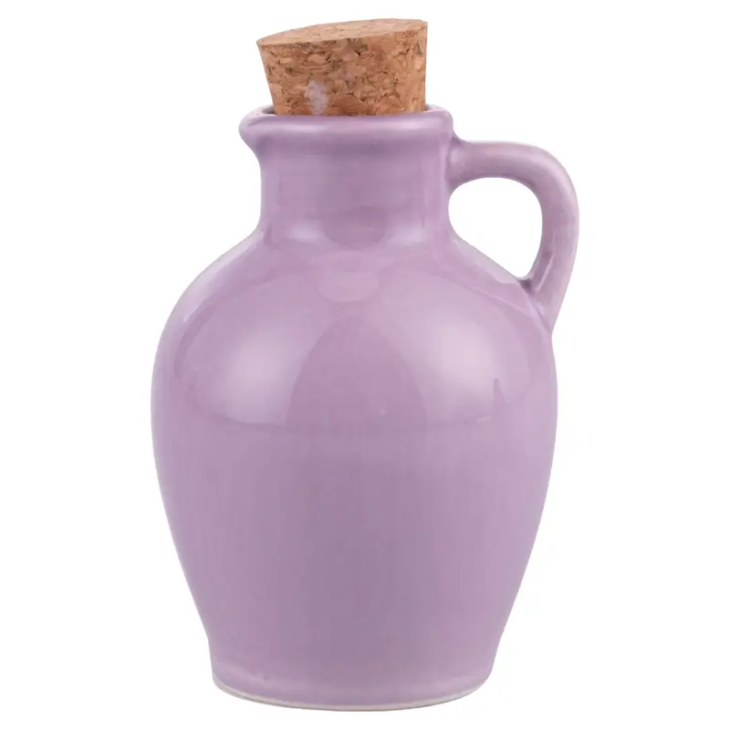 Ulcior mic pentru ulei din ceramică, 95 ml — lila