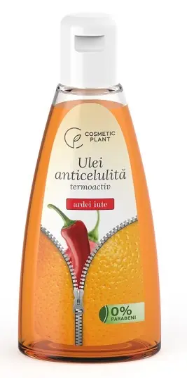 Ulei anticelulitic ardei iute 200 ml – Cosmetic Plant